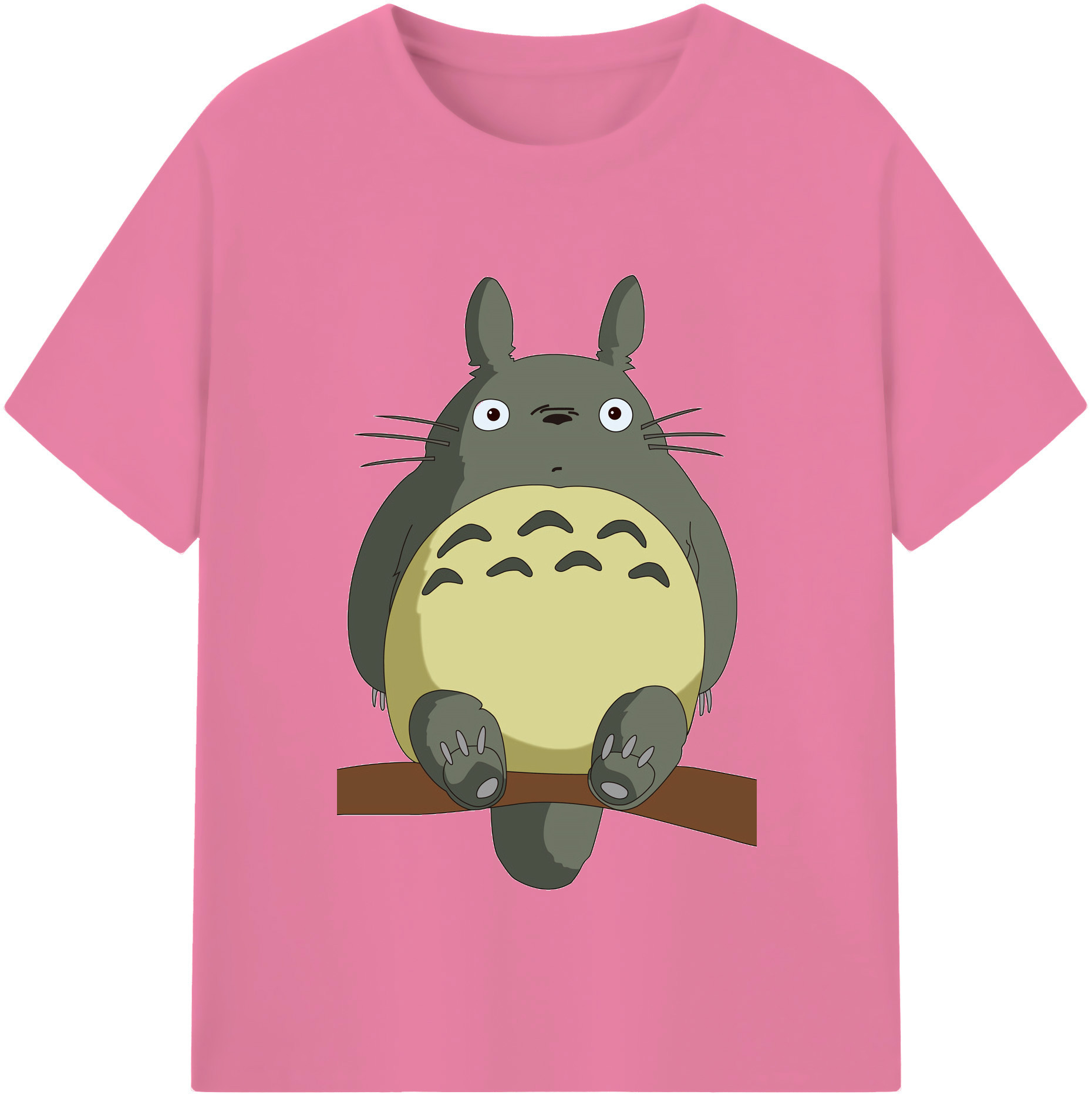 （画像用） となりのトトロ 草壁メイ 草壁サツキ My Neighbor Totoro Satsuki Kusakabe Mei Kusakabe 綿100％半袖Tシャツ（フロントプリント）